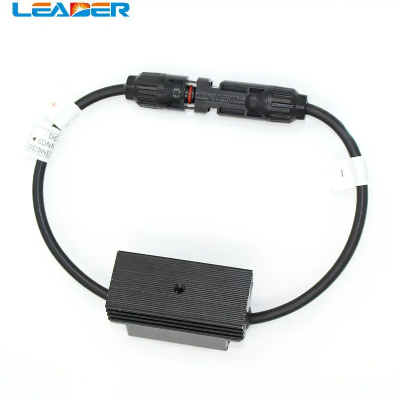 Imagem -06 - Leader 10 Pcs Outdoor Impermeável Diodo Conector 55amp Dc2000v pv Estilo Painel Solar em Linha Conector de Diodo Ip67 para Combiner Box