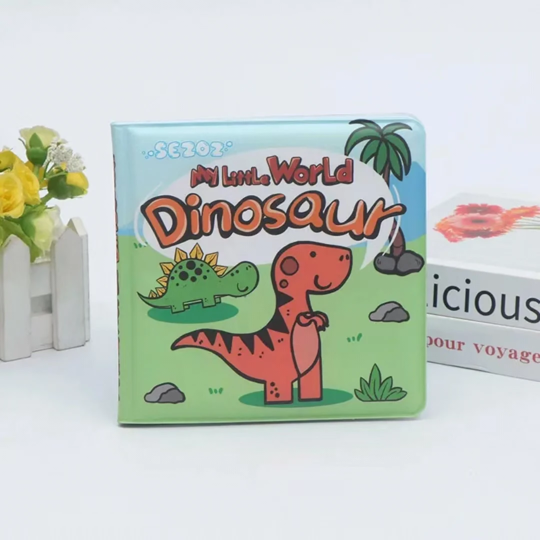 Sezoz Kids Bath Books Water Color Changing Reusable Bath Toys for Children Fun Educational bath Experience