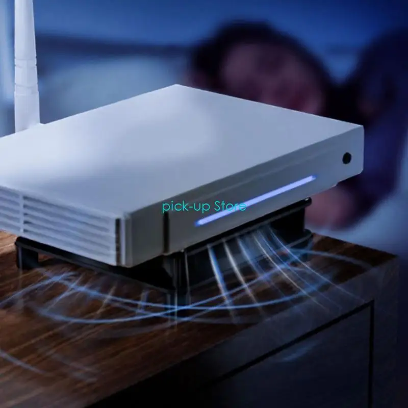 Q5WA USB搭載メッシュパッド8cm 12cm 24cm 3000r for USBルーターテレビボックス