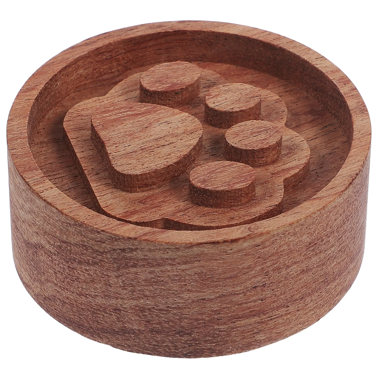 Wooden Diffuser Essential Oil Round Block Natural Wood Aroma Therapy Home Office Car Decoration Wooden Diffuser