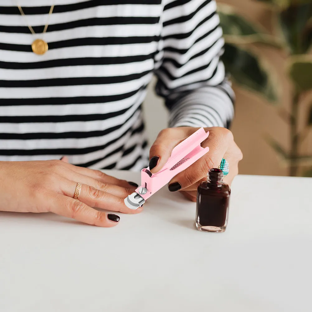 

Набор из 2-х розовых портативных кусачек для ногтей из нержавеющей стали, сверхпрочные, U-образные, для точной обработки вросших ногтей, инструменты для маникюра и педикюра