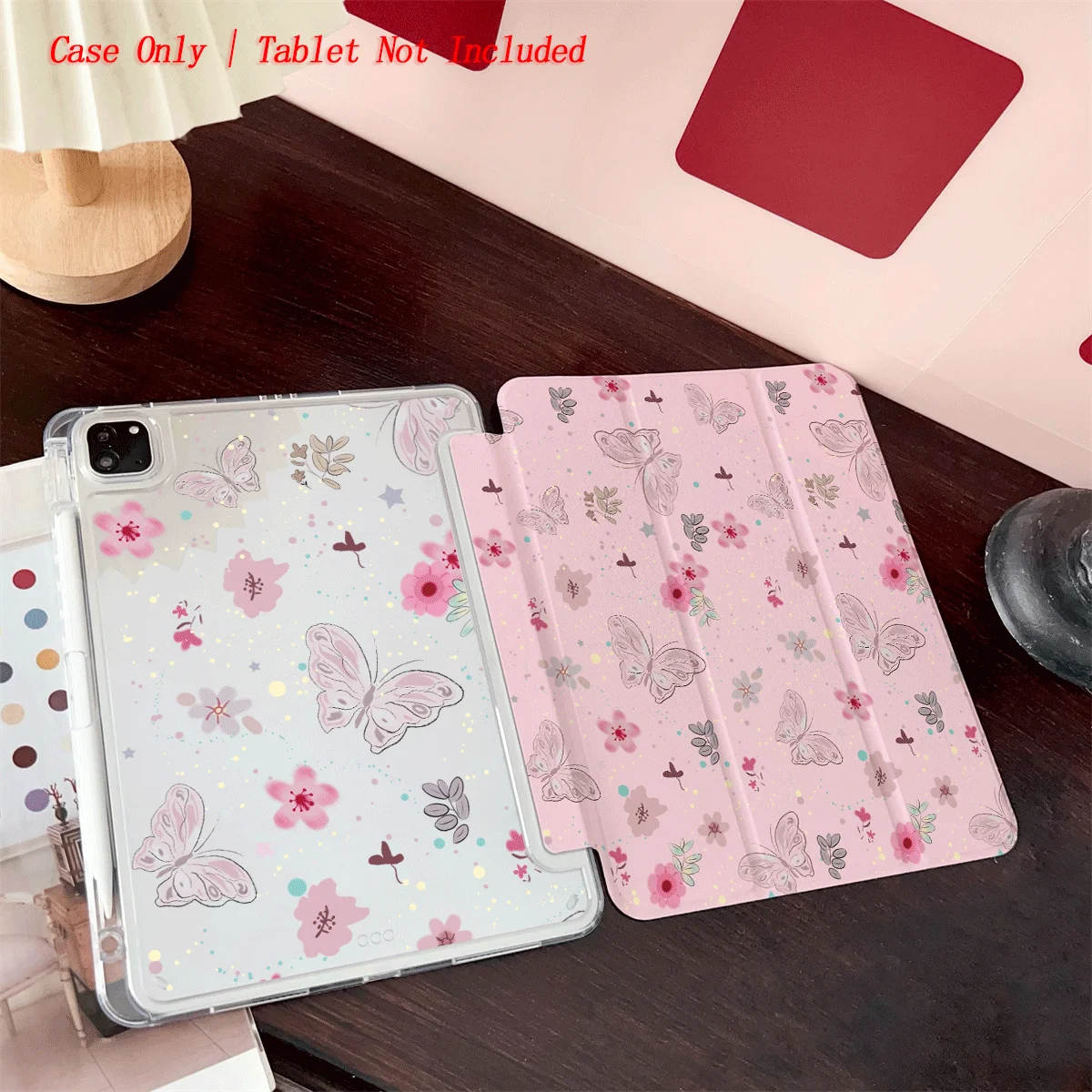 Slim Fit Premium TPU Tablet Cover, Shockproof Durable Lightweight Protective Case for iPad Samsung Huawei Honor Redmi Xiaomi