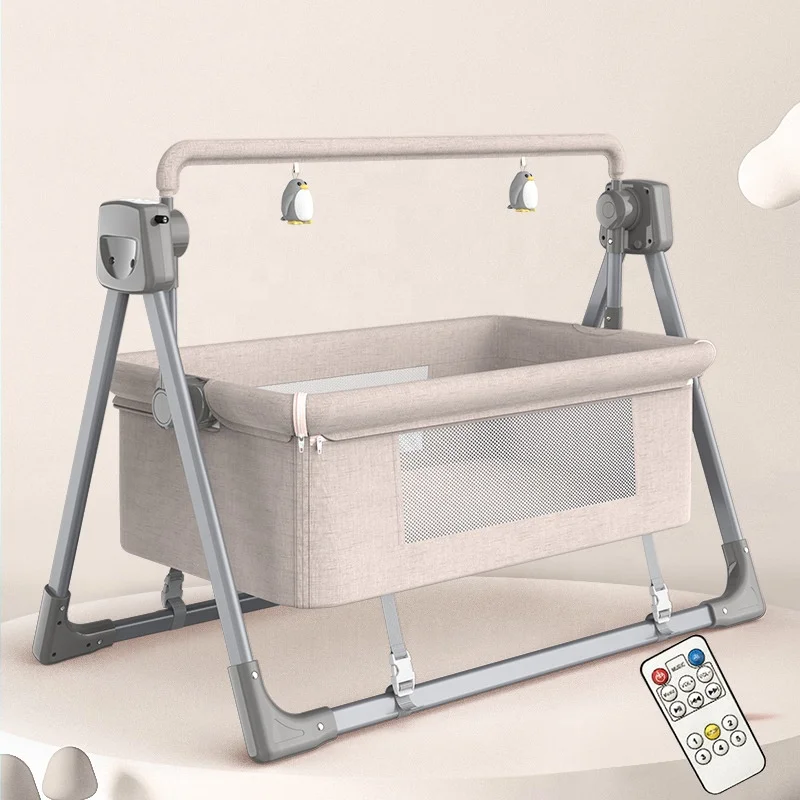 Foldable Baby Crib for Infant, Sleeping Bed, Newborn Cradle, Swing, Cheap