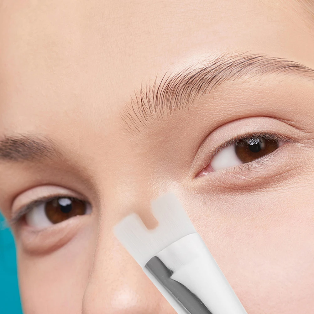 

4Pcs Nose Contour Makeup Brush Ergonomic Handle for Easy Carrying Professional Nose Sculpting Tool Women Beauty