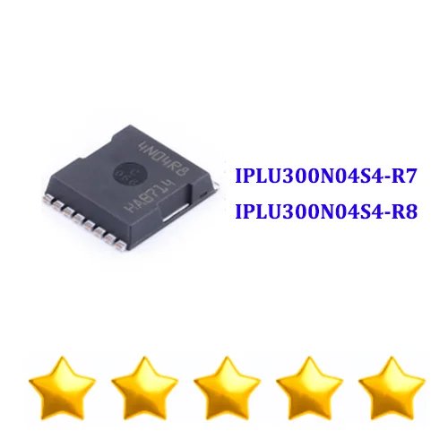 

5PCS 4N04R7 4N04R8 IPLU300N04S4-R7 IPLU300N04S4-R8 PSOF-8