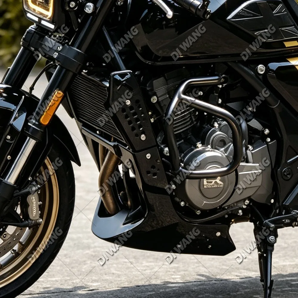 Motorcycle Lower Fairing Belly Pan Spoiler For GAOKIN GK500 Modified Lower Cowling Surrounding Body Kit Accessories