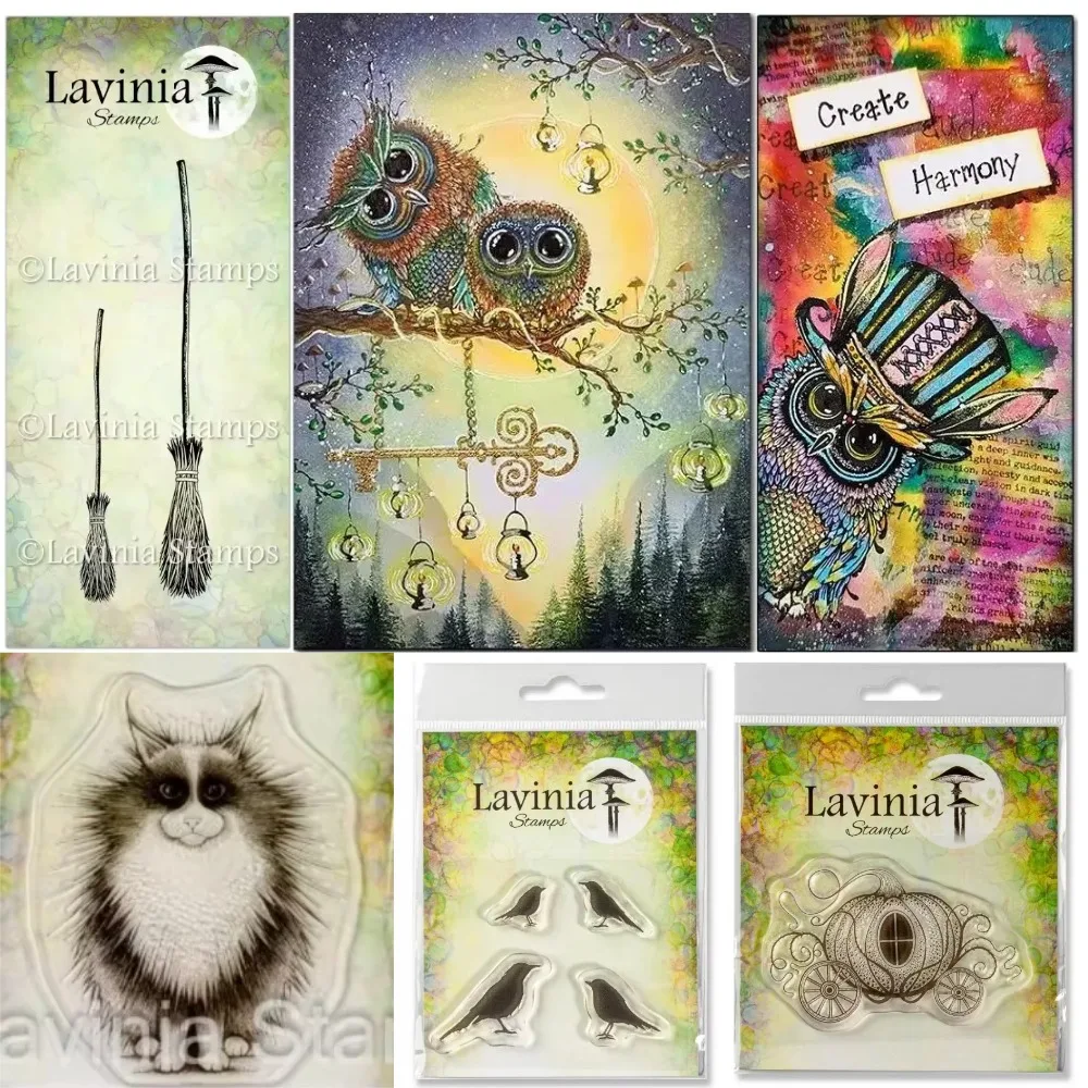 

Mouse owl and carriage Metal Cut Dice and Stencil Stamps for DIY Scrapbooking Photo Album Embossing Decorative DIY Paper Cards