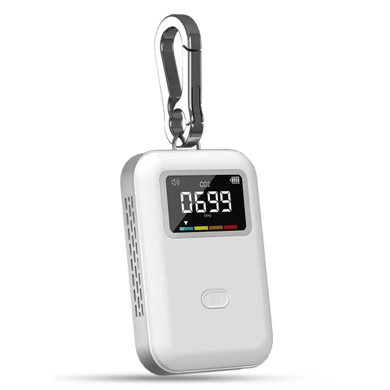 

Mini CO2 Detector,Air Quality Monitor, Infrared CO2 Monitor for Travel Home Indoor,You Can Use Anywhere