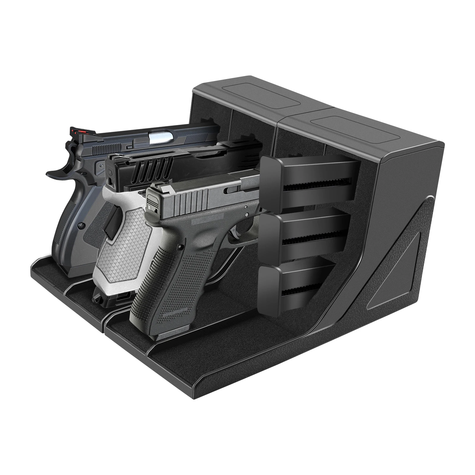 Pistol Rack Modular Handgun Rack Gun Safe Cabinet Storage Organizer Accessory Universal Protective Holster for Handgun