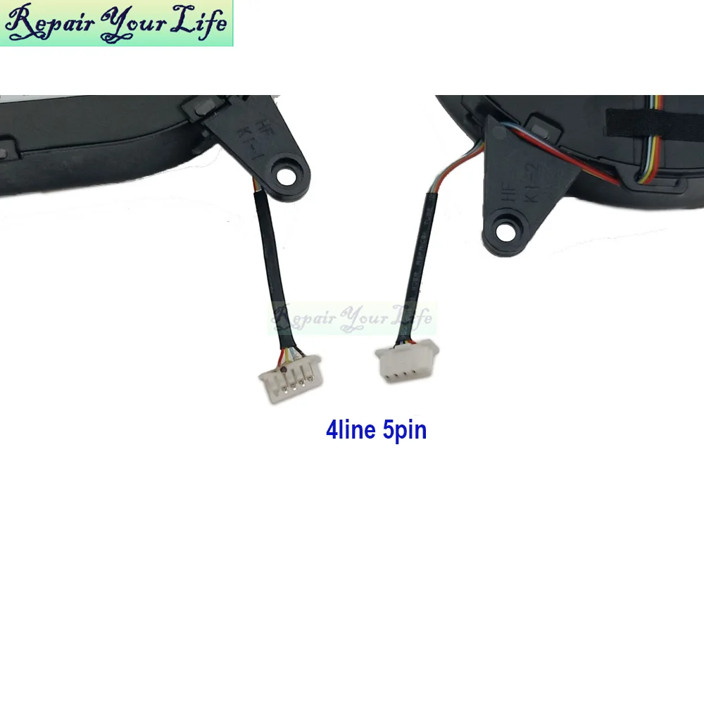 60W 5V Laptop CPU GPU Fan For HP OMEN 16-WF Plus 16-U TPN-C167 TPN-C170 N44741-001 MG75090V1-C460 C450-S9A Cooling Fan Cooler