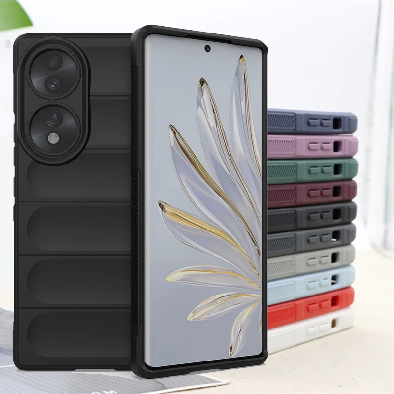 

Чехол для Huawei Honor 70, чехол для Honor 70, новые противоударные бамперы для телефона, мягкая задняя крышка из ТПУ для Fundas Honor 70 Pro Plus, чехол
