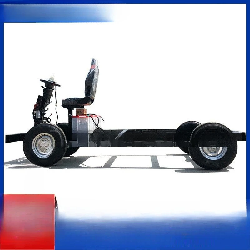 Scenic electric sightseeing car, chassis production tourism reception dining car chassis