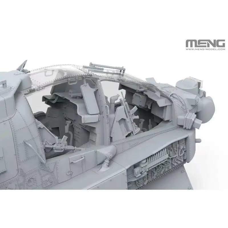 IAF AH-64D Saraf Apache Longbow Attack Helicopter 1/35 MENG QS-005 Full Accessories Military Aircraft Scale Kit