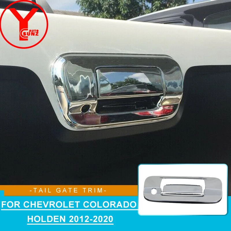 

Крышка ручки задней двери, защита для ворот для Chevrolet Colorado Holden 2012-2020 2016 2017 2018, аксессуары для стайлинга автомобилей