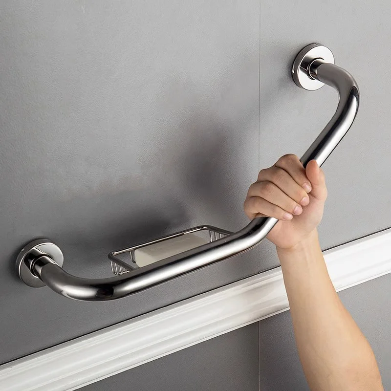 Stainless Steel Toilet Safety Frame Rail Shower Grab Bar Shower Handle Grab Bars For Aged People De Badkamerhand Accessories