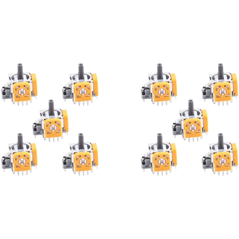 

10PCS 3D Analog Joystick Sensor Module Potentiometer For PS4 PS4 Pro Controller Repair Parts Replacement