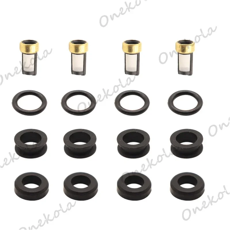 Fuel Injector repair kit Orings Filters for Mitsubishi Mirage 1997-2002 1.5L Engines CDH166 15710-66D00 MD319790