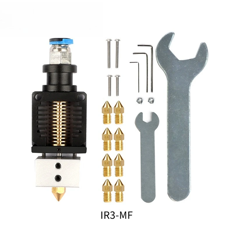 

Комплект для 3D-принтеров: печатающая головка IR3 V1 и нагревательный элемент Hot End для принтеров IR3/IR3 V1