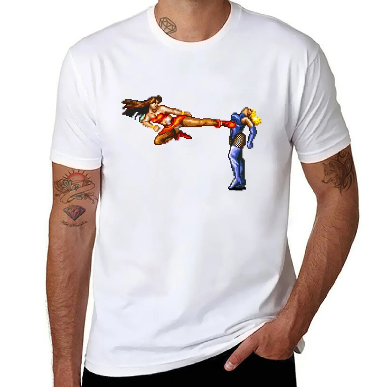 

Streets of Rage Blaze 2 T-Shirt t shirt for man t shirt men 100% cotton luxury brand T-Shirt