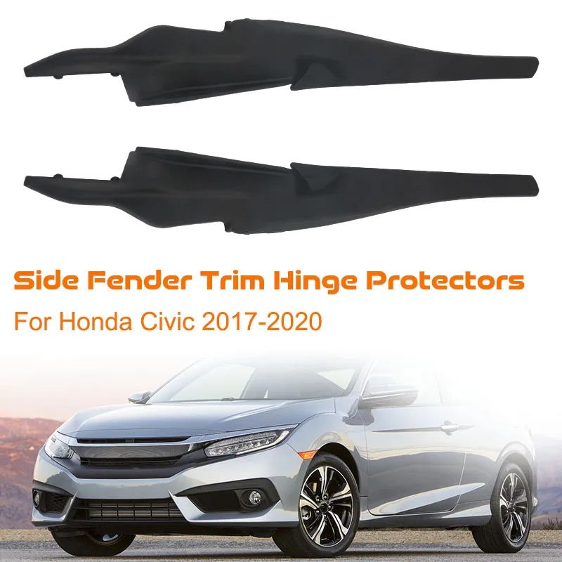 

Car Front Windshield Wiper Cowl Extension Trim Cover For Honda Civic 2016 2017 2018 2019 2020 2021 74220-TEA-T00 74270-TEA-T00
