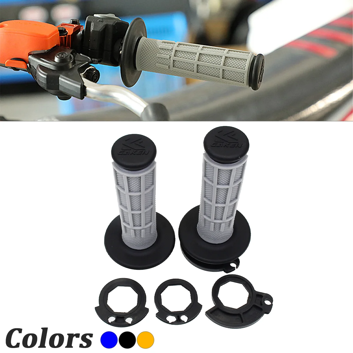 

Motorcycle Handle Bar Grip Handlebar Lock-on Grips For Husqvarna FC FX TC TX FE TE For KTM SX SXF EXC XC XCF 125-500 2008-2022