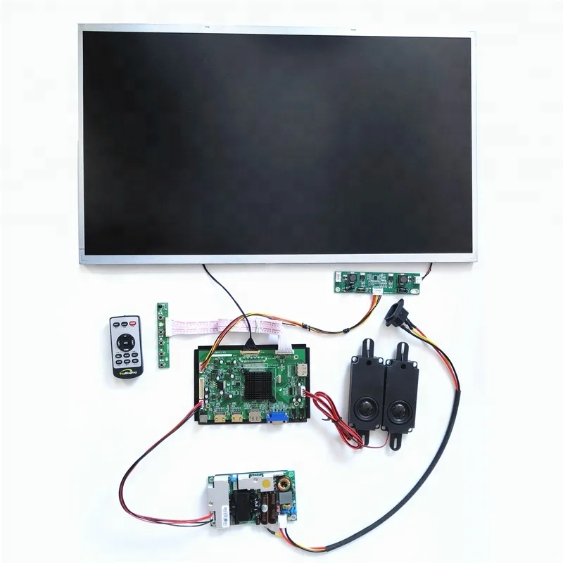 23.8 Inch 4K LCD Module with 3840*2160 Resolution 2 HD MI 1 + DP + Audio DIY 4K LCD Controller Board for DIY Projects
