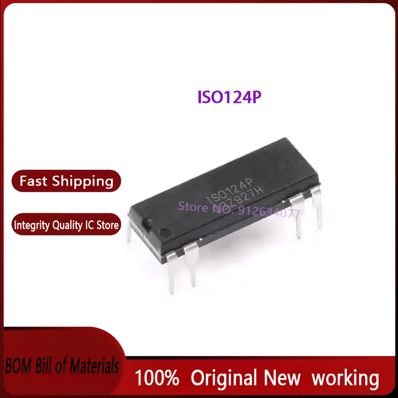 2pcs~20pcs/lot ISO124P ISO124 IS0124P IS0124 DIP8 New original stock