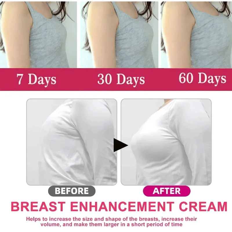 Fast Breast Growth Enlargement Cream Chest Lift Firm Enhancer Essential Oil Elasticity Butt Breast Plump Massage Body Care