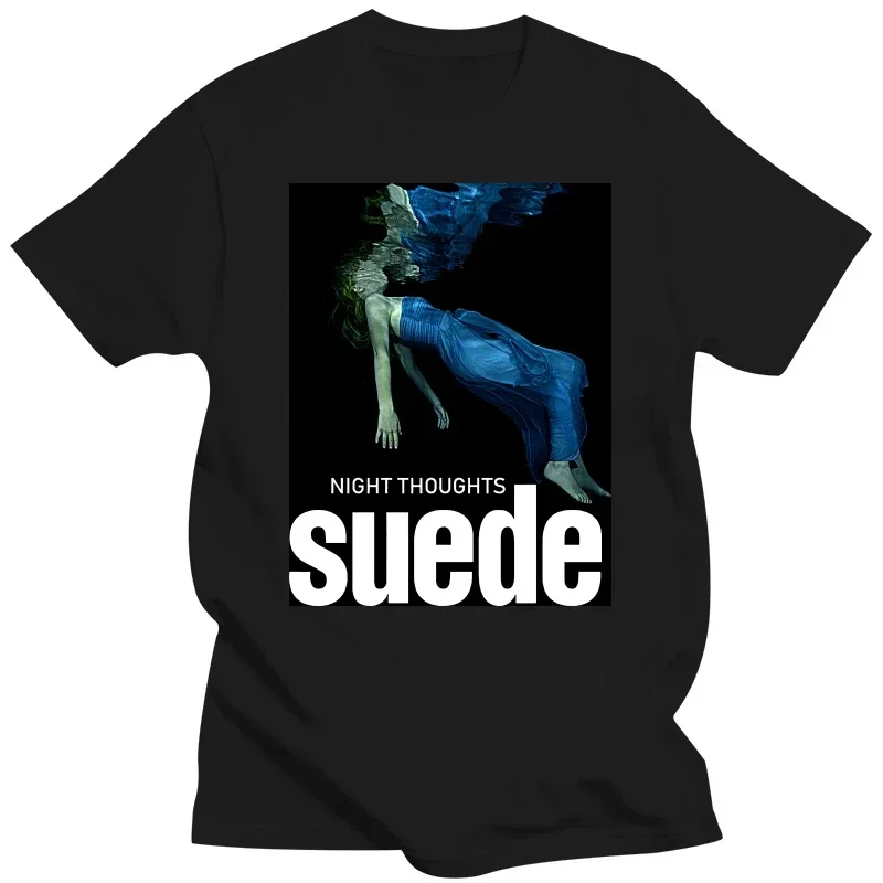 T shirt S-4XL 2024 summer tops Night Thoughts is the seventh studio album by English alternative rock band Suede oversized funny