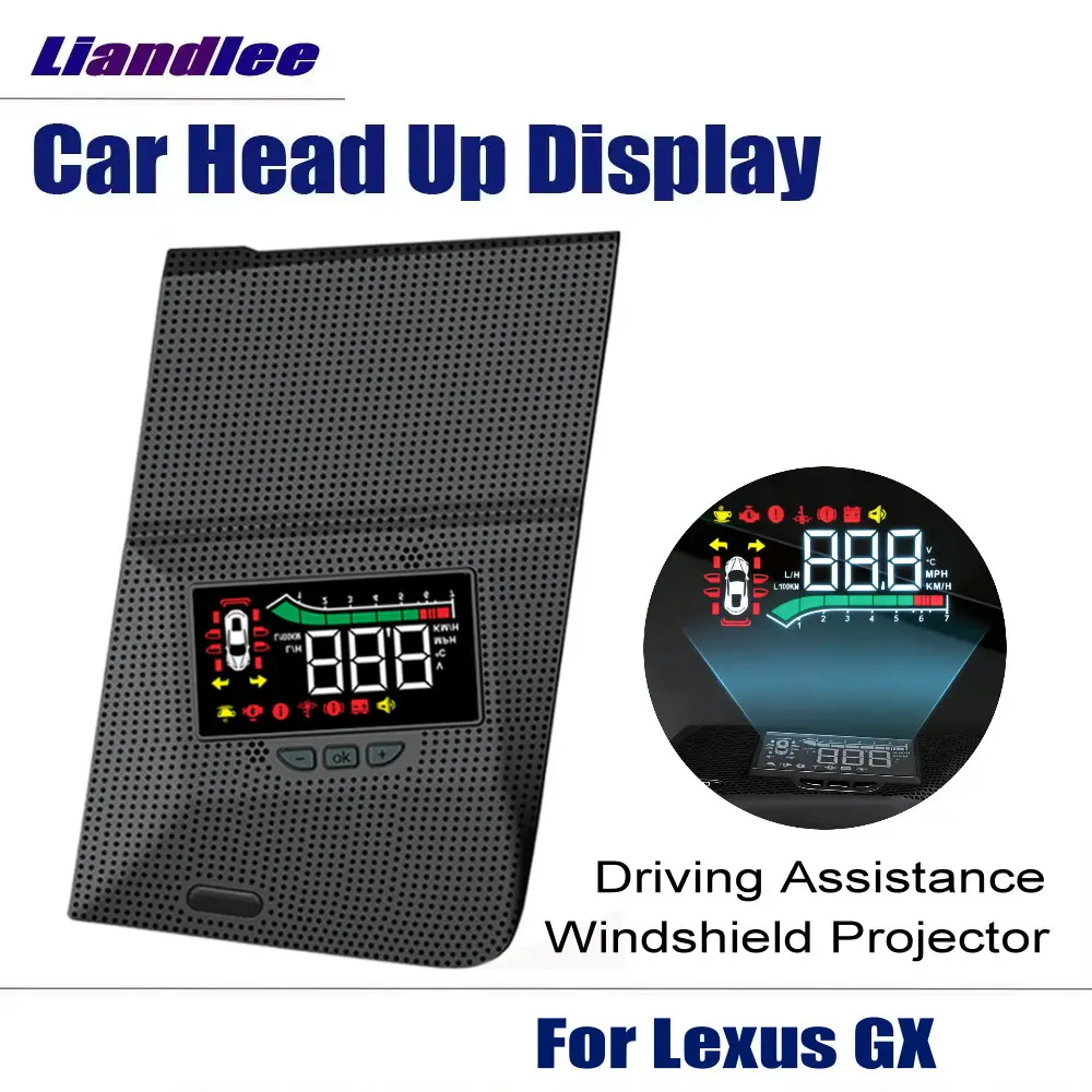 

Car Head Up Display HUD For Lexus GX 400/460 J150 2009-2023 Safe Windshield Projector Electronic Accessories