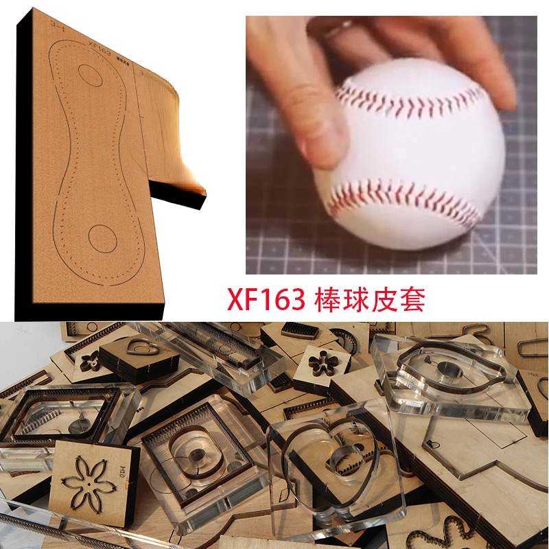 New Japan Steel Blade Wooden Die Long Style Handbag Wallet Leather Craft Punch Hand Tool Cut Knife Mould XF163