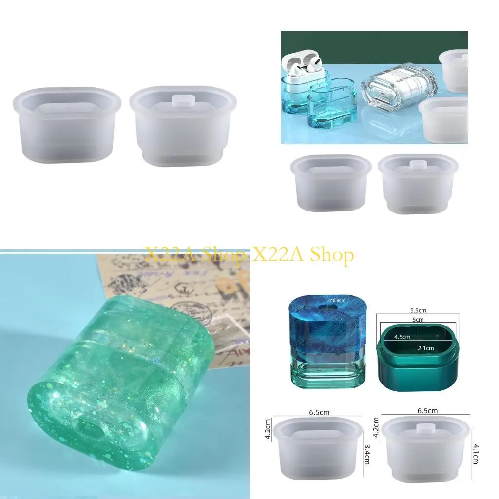 

Unique Silicone Earplug for Case Resin Casting Mold Protective Earphone for Case DIY