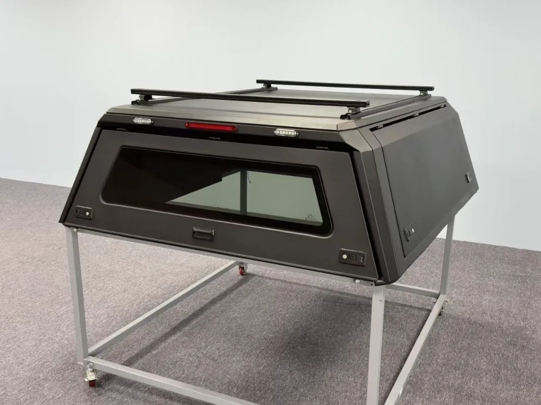 Custom Retractable Waterproof Pickup Truck Caps Tonneau Cover Camper Shell Canopy