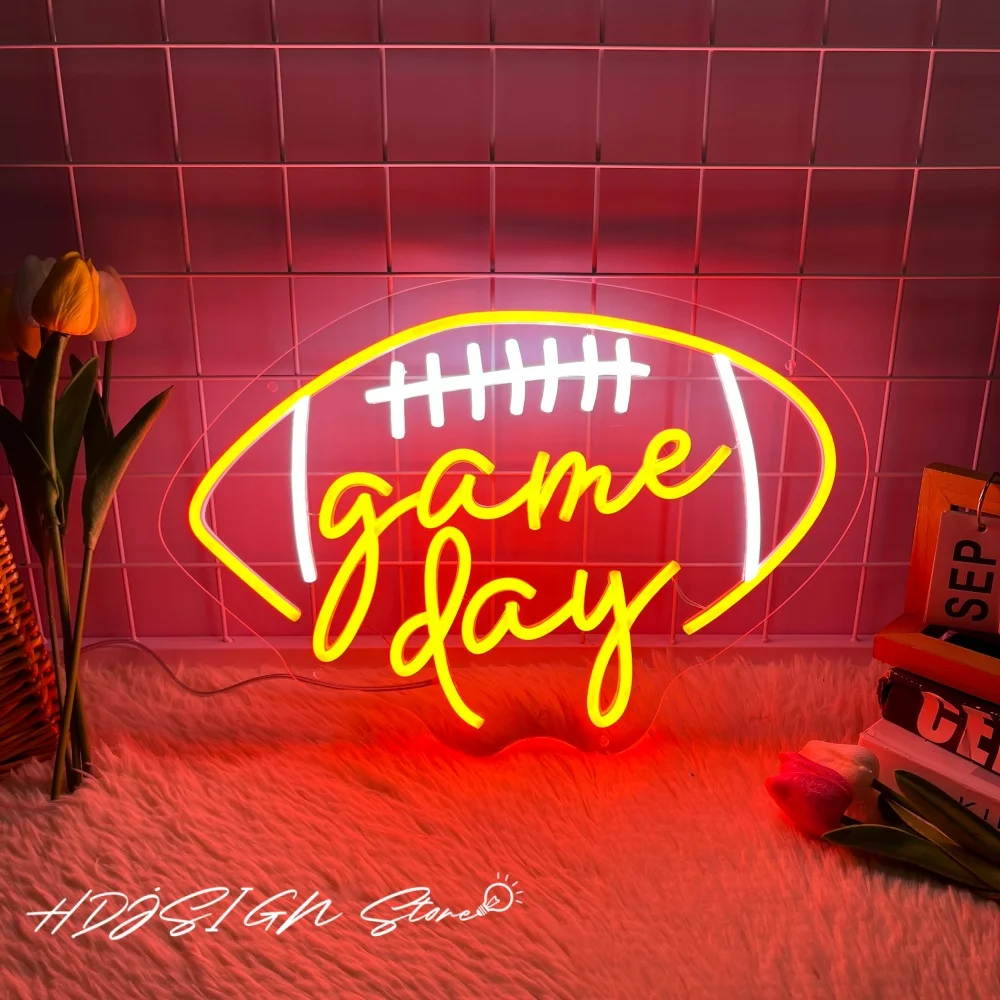 Rugby Game Day Neon…