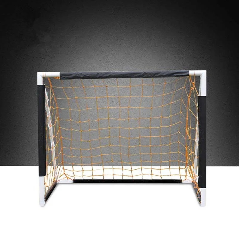 Juego de postes de esquina para jóvenes de escuela secundaria, deporte de primera calidad, puerta de objetivo de tiro, plástico plegable, Pvc, venta al por mayor, portería de fútbol