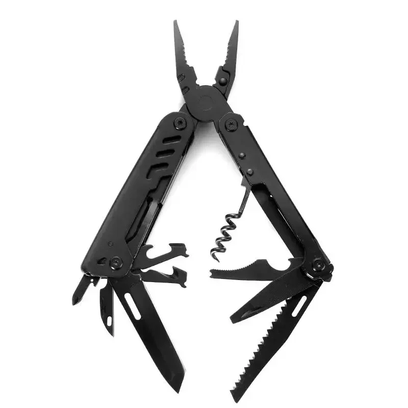 New tools, multi-functional pliers, outdoor camping folding knives, pliers, whistle multi-purpose combination set