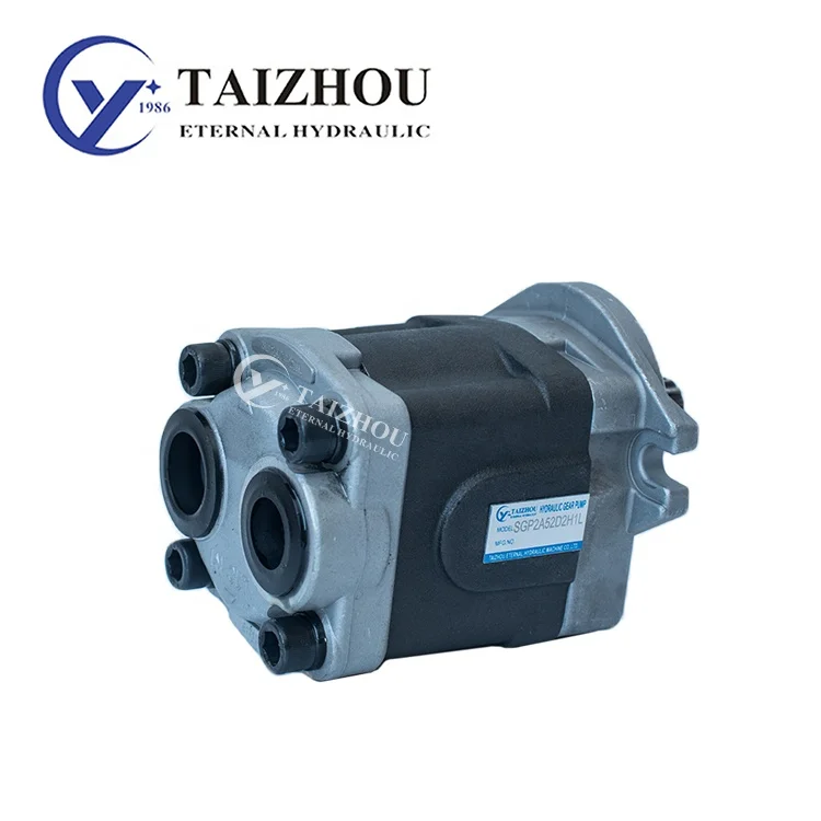 China Hydraulic Pump Shimadzu SGP Series Gear Pump Sgp2 For 3 Tons Crane Tadano