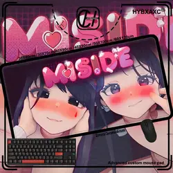 horror game girl MiSide Mouse Pad Keyboard Mousepad large 1200X600 mm Desk Mat PC Gamer Office Carpet Home Table pad