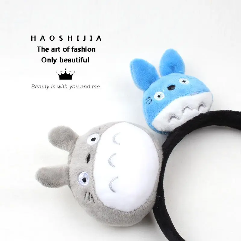 My Neighbor Totoro Kawaii Anime Printed Hair Bands Comfortable Hair Hoops Stylish Headwraps Cosplay Decorative Hair Accessories