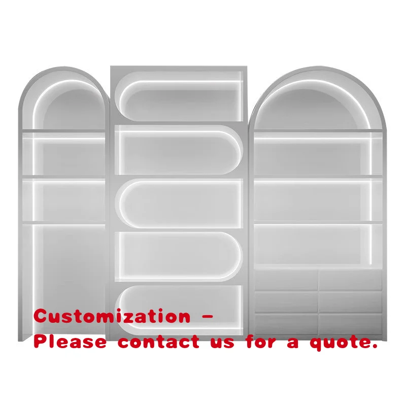 custom.Factory Makeup Display Cabinet and Cosmetic Display Cabinet Beauty Retail Stores
