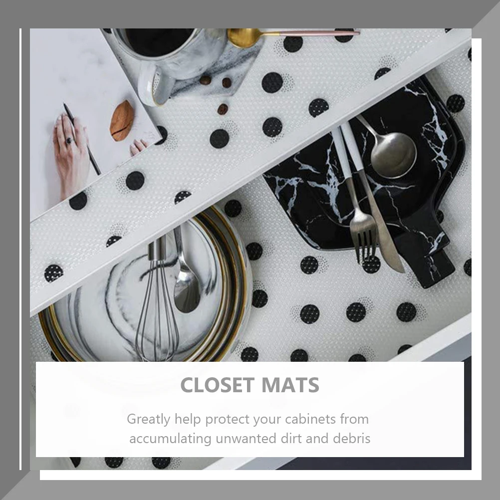 

Waterproof Pad Shelf Liner Drawer Liner Fridge Liners Cabinet Mat Closet Mats EVA Material Protect Furniture ganize