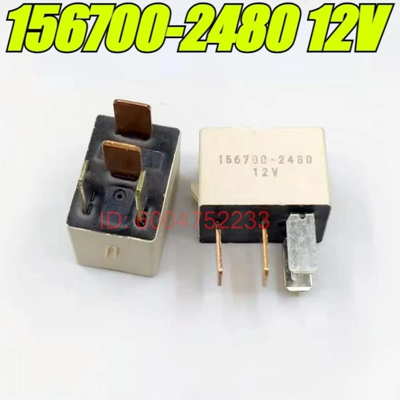 

(Совершенно новый, оригинальный) 10 шт./лот, 100% оригинальное реле: 156700-2480, 12 В, 4 контакта, реле для моторной лодки.