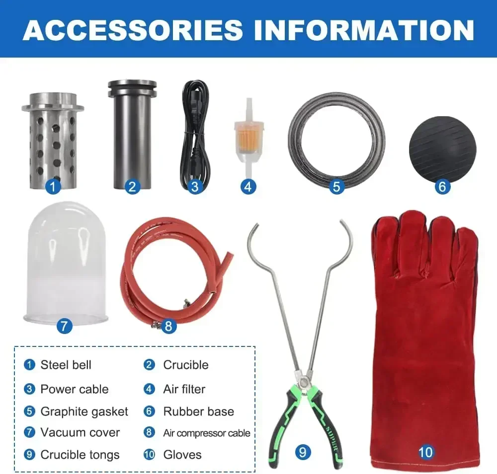 

3 In 1 Vacuum Casting Machine 1250 Degree Melting Furnace Gold Casting Machine Metal Casting Machinery for Jewelry Aluminium