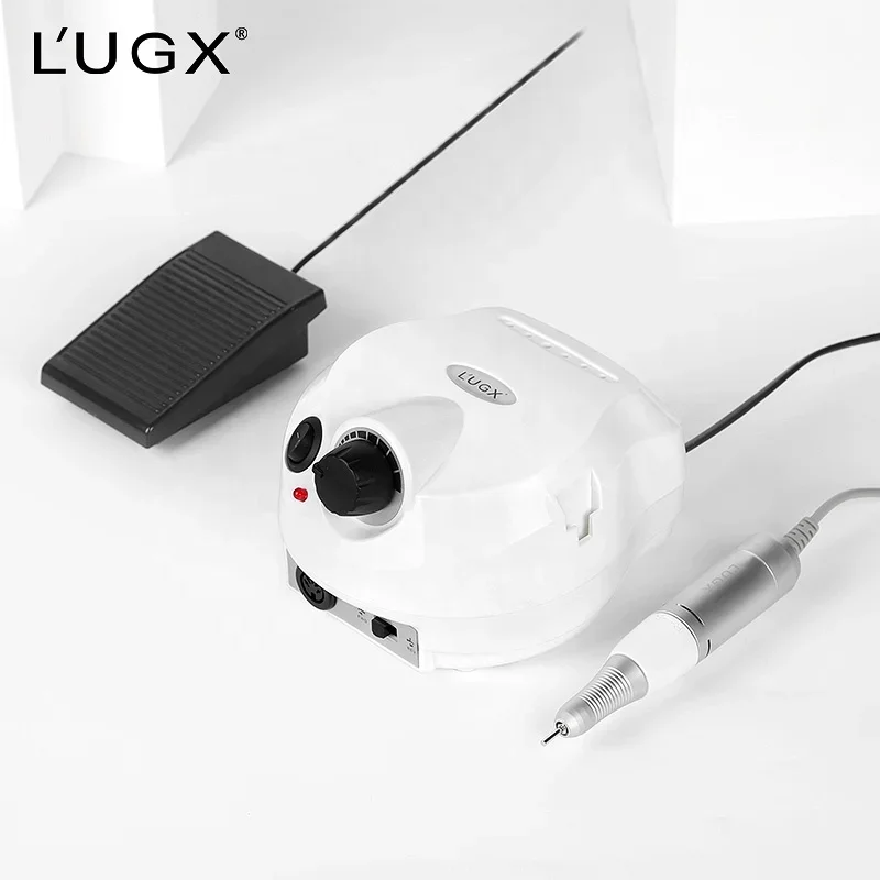 Lugx-Lime à ongles électrique professionnelle 202s, OEM/rosée 35000, pliable, pour salon de manucure