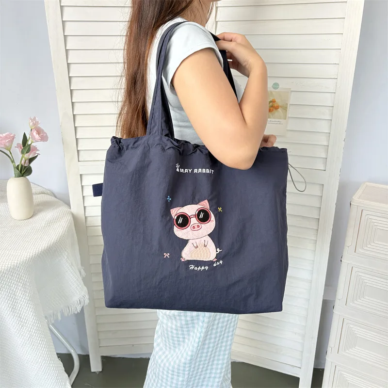 

YIFAN 2025 Women's Shoulder Bag String Canvas Crossbody Bags for WomenCloth Fashion Korean Female Students School Bag Handbags