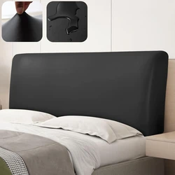 PU Leather Bed Headboard cover Waterproof All-Inclusive Stretch Bed Headboard Slipcover Dust-Proof Decorative Furniture Cover