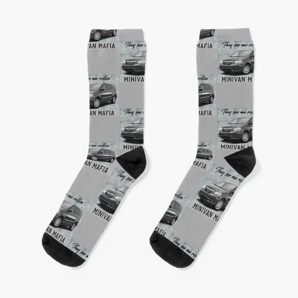 

They See Me Rollin'...Minivan Mafia Socks shoes sheer Boy Socks Women's