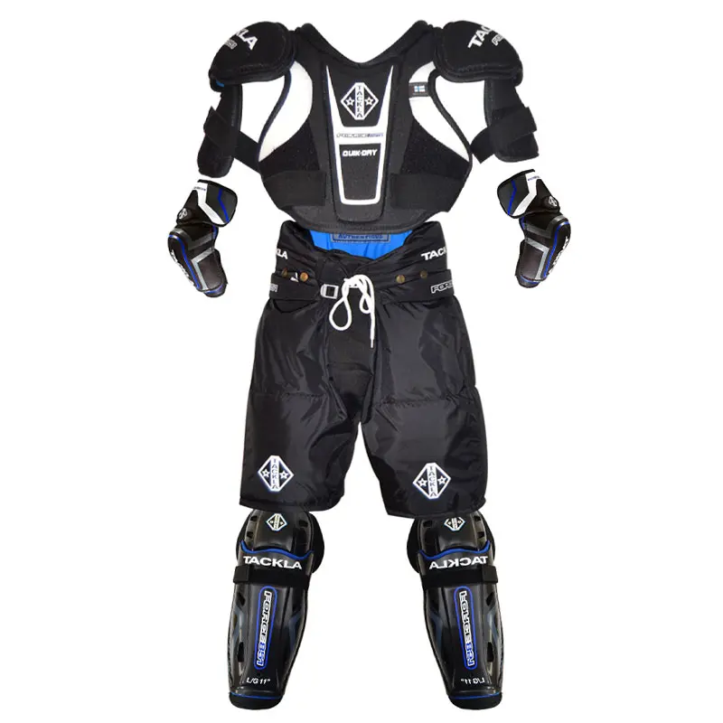 Four Sets Professional Ice Hockey Protective Equipment Resistant and Durable Sport Protective Gear