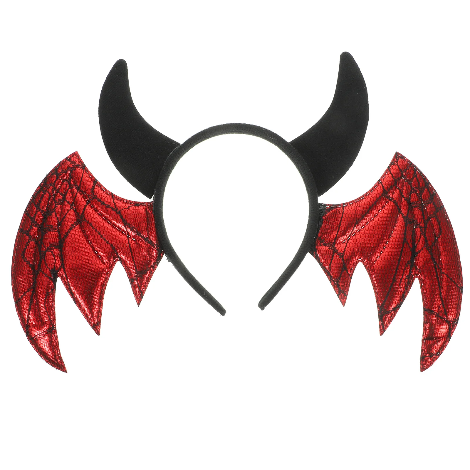 Diadema con alas de murciélago, disfraz de Halloween, accesorio de fiesta, diseño ligero y cómodo para mujeres y niñas, regalo de utilería para fotos