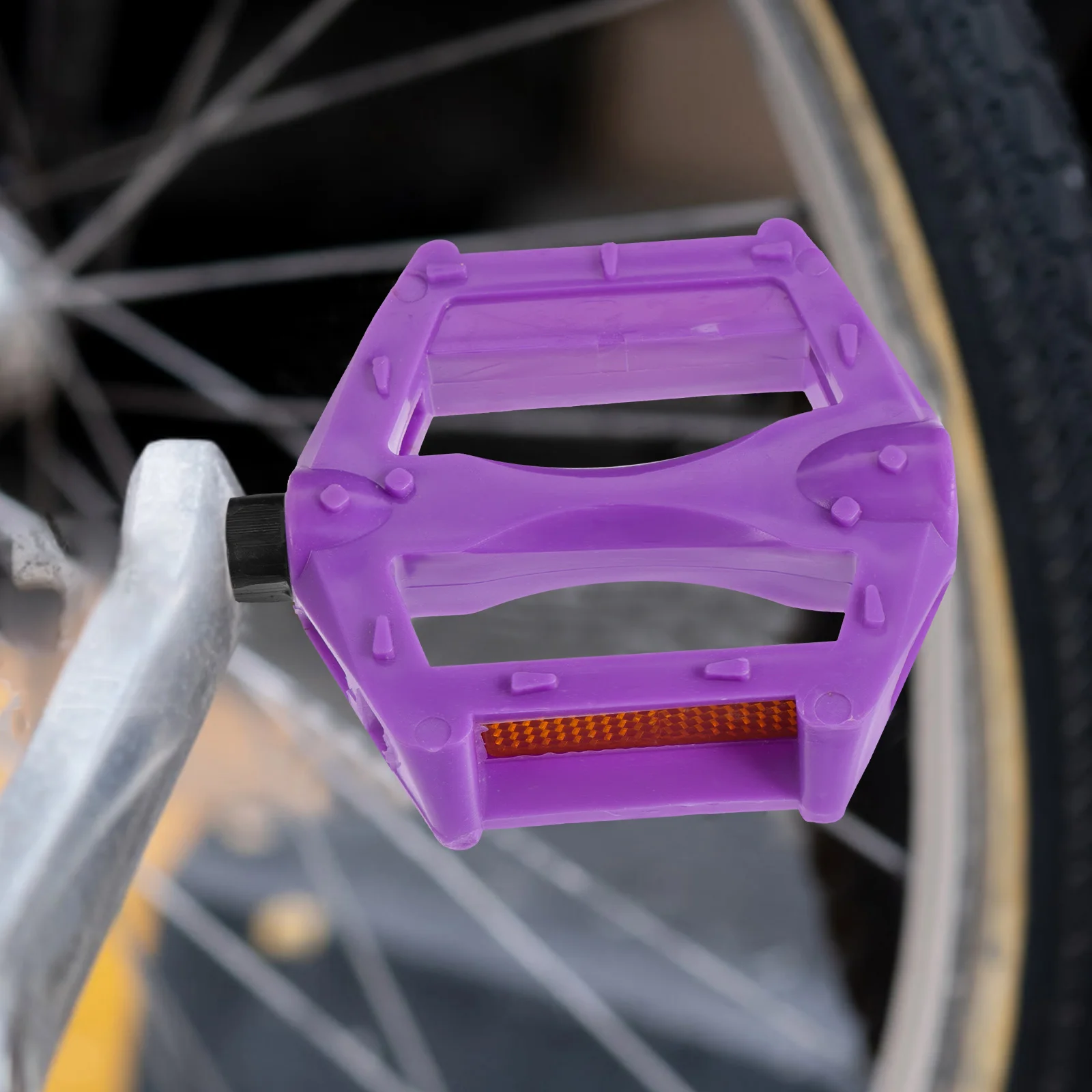 Mountain Bike Pedals Purple for Adults Kids Replacements Seal Road Supplies Iron Fitness Cycle